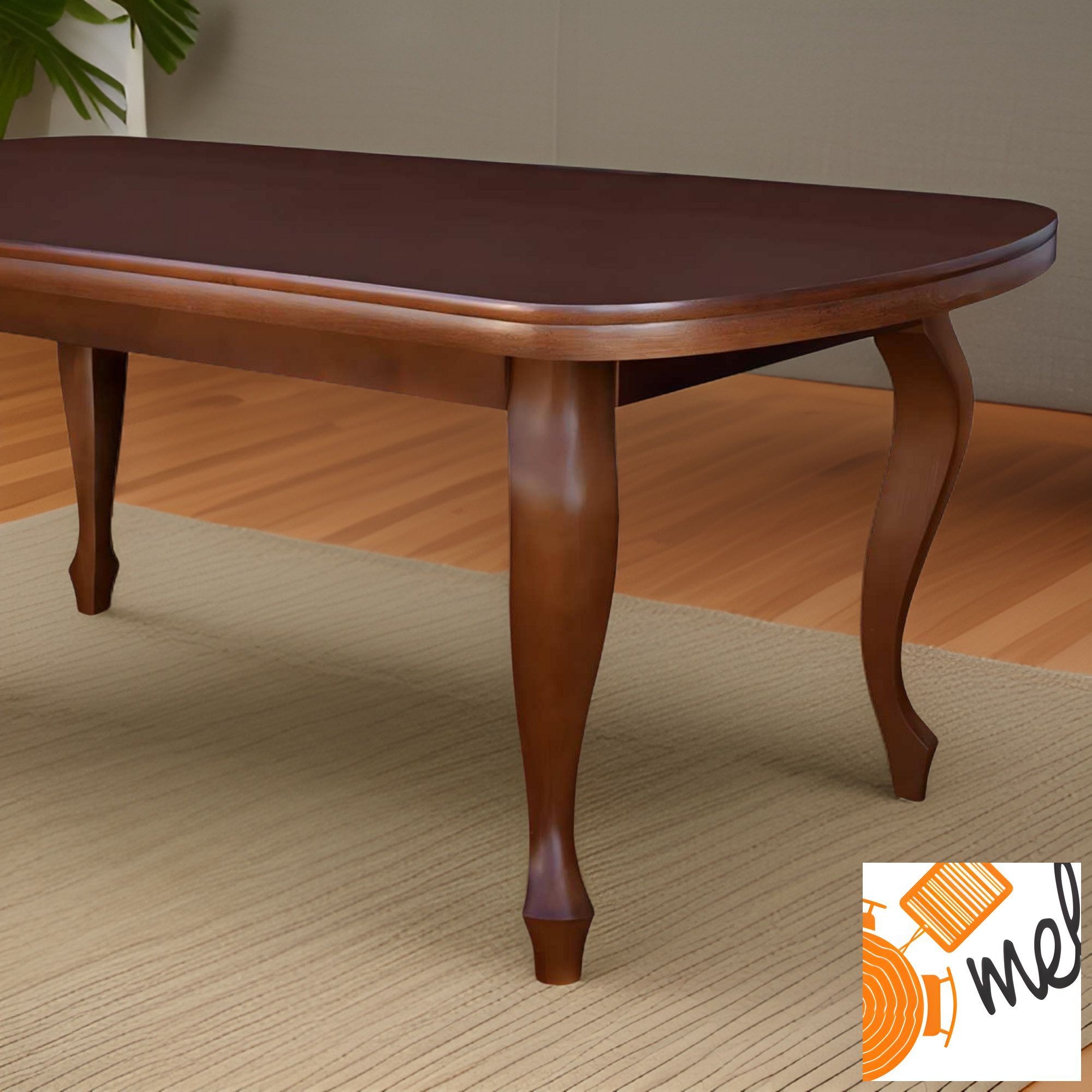 Klasyczny stół rozkładany Ludwik – owalny blat, fornir dębowy, model S03 - obrazek 4