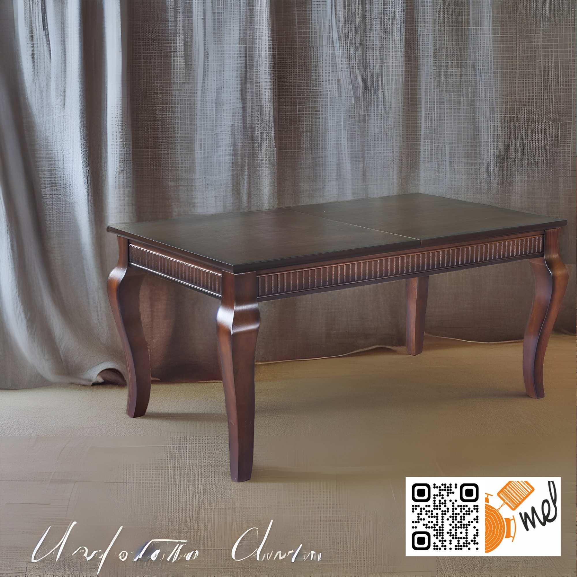 Klasyczny stół rozkładany Ludwikowski do jadalni – model S36 Ludia - obrazek 2