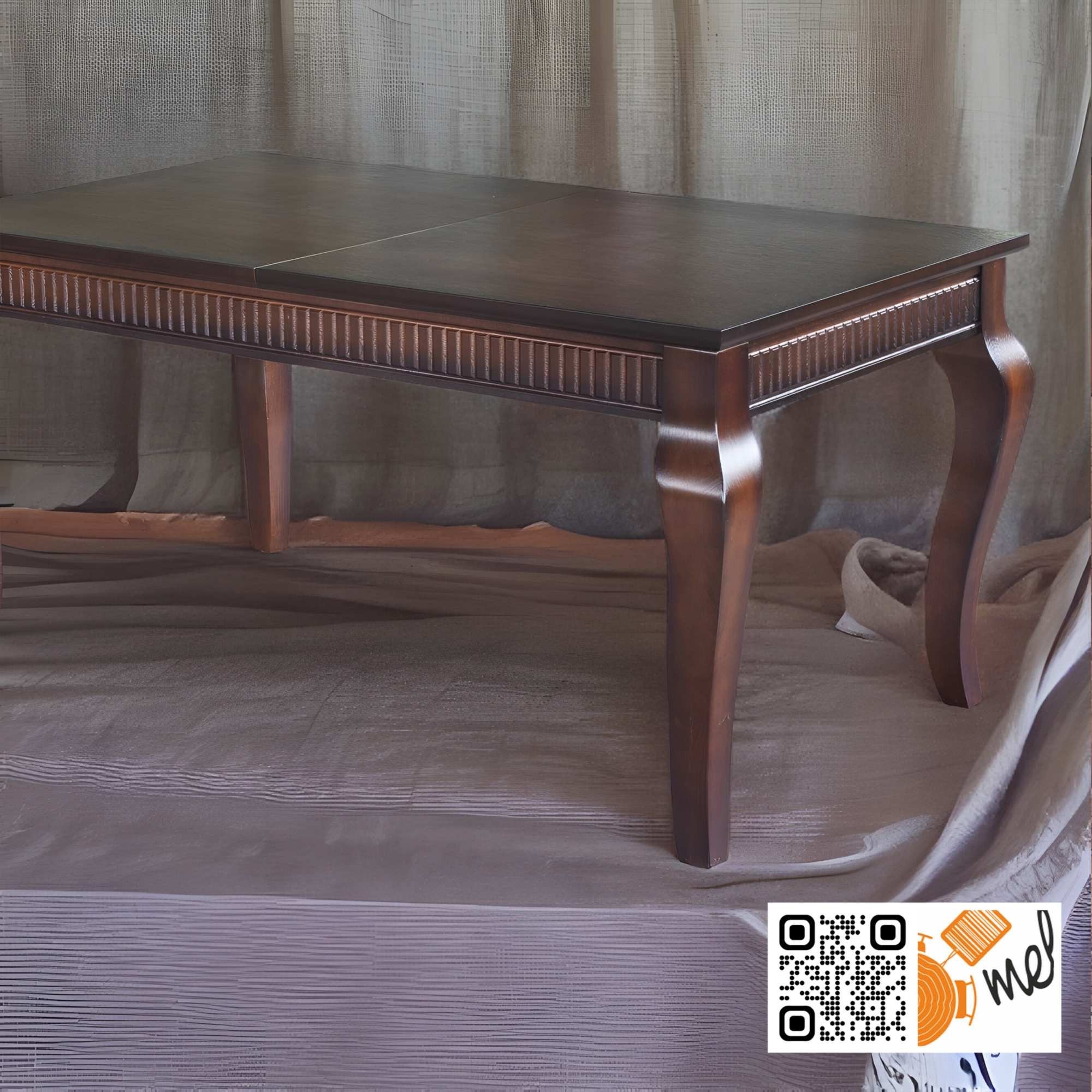 Klasyczny stół rozkładany Ludwikowski do jadalni – model S36 Ludia - obrazek 3