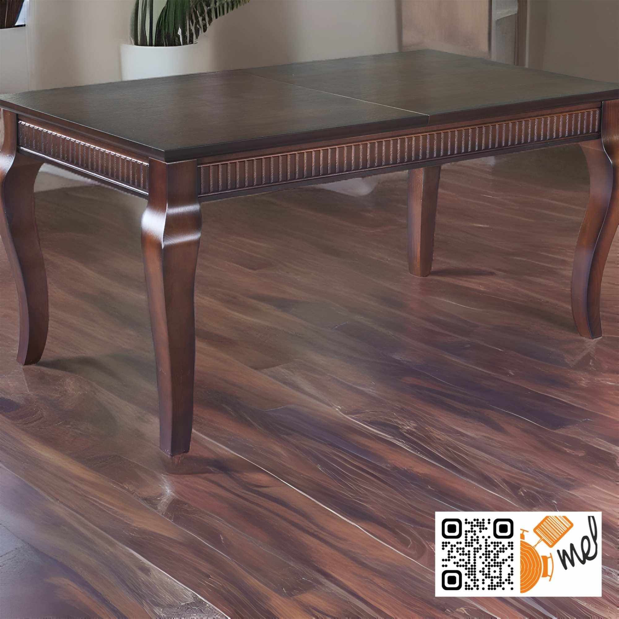 Klasyczny stół rozkładany Ludwikowski do jadalni – model S36 Ludia - obrazek 4