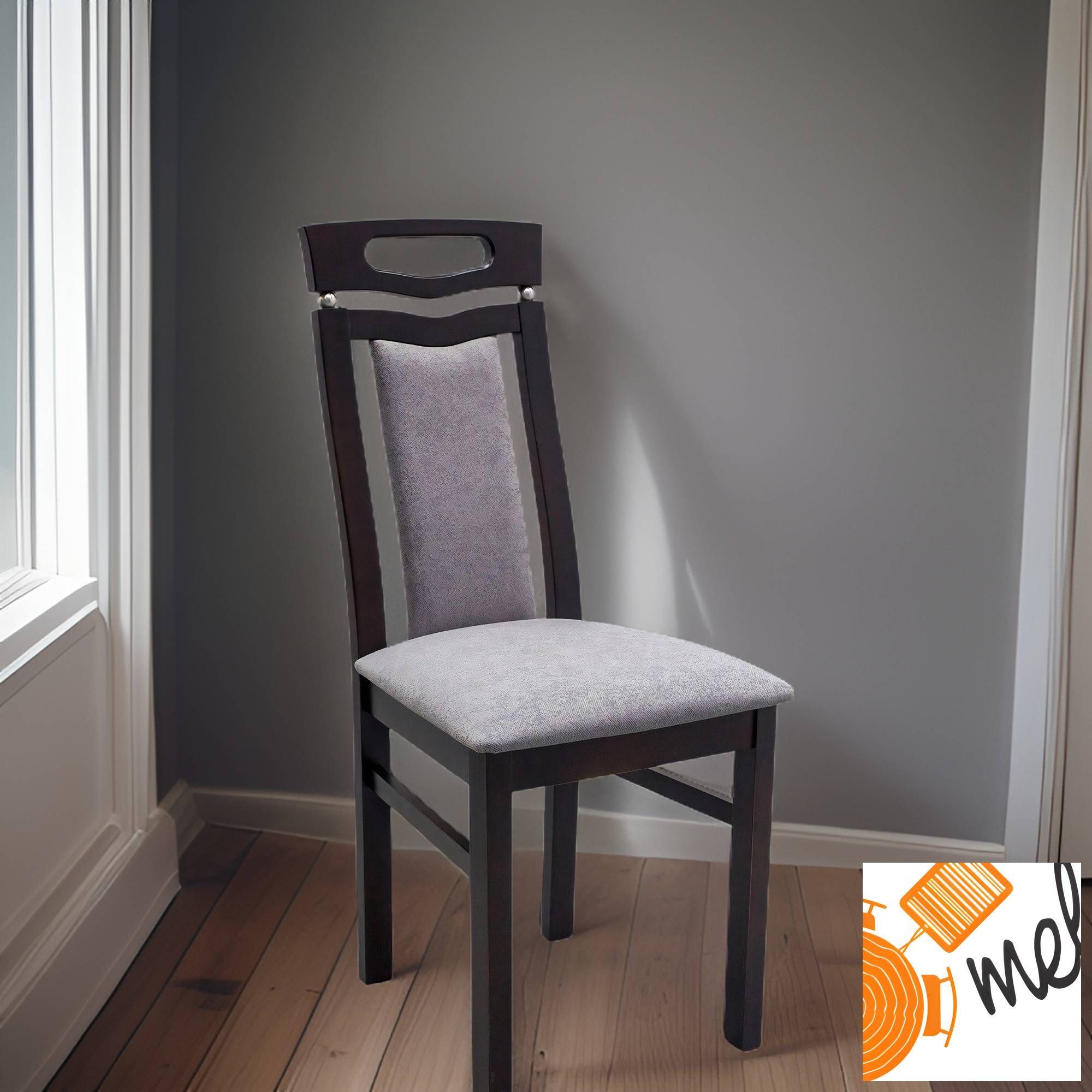 Eleganckie Krzesło K143 Tapicerowane do Salonu - obrazek 2