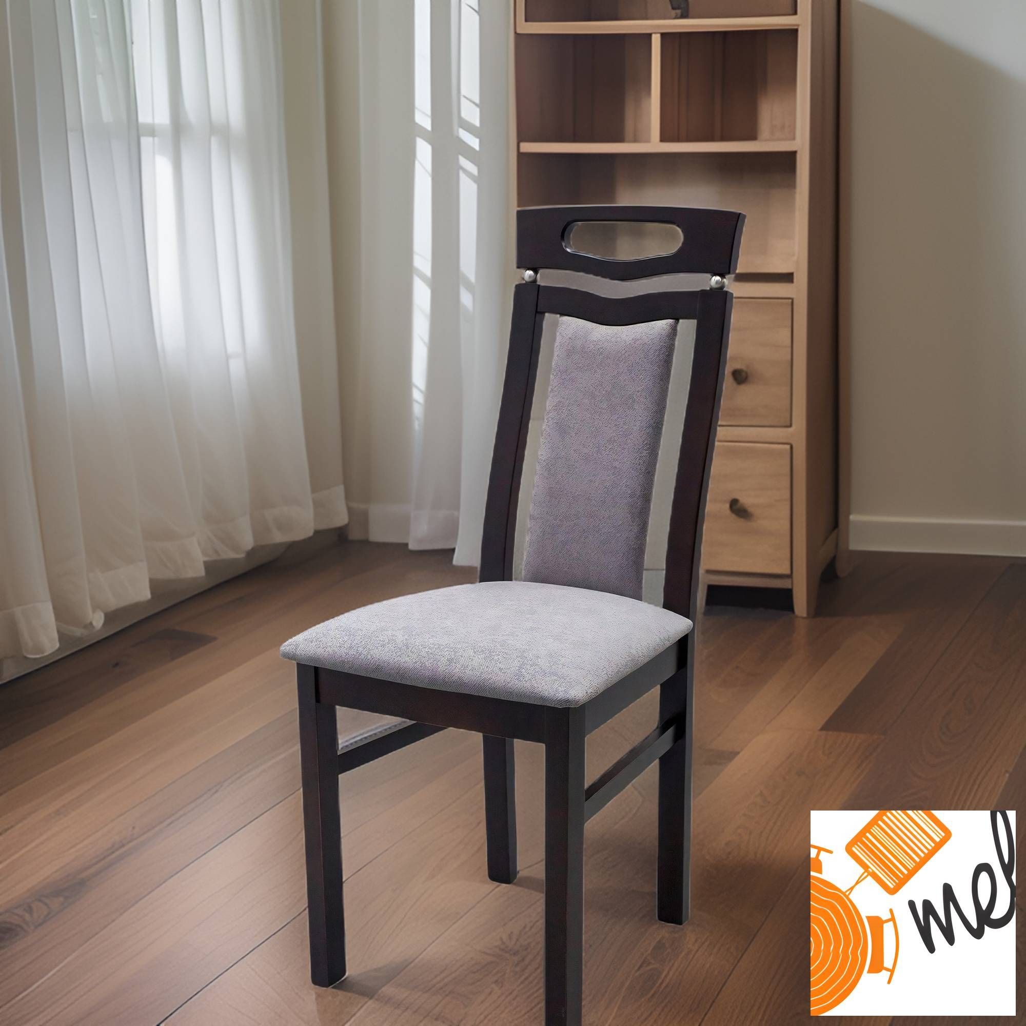 Eleganckie Krzesło K143 Tapicerowane do Salonu - obrazek 3