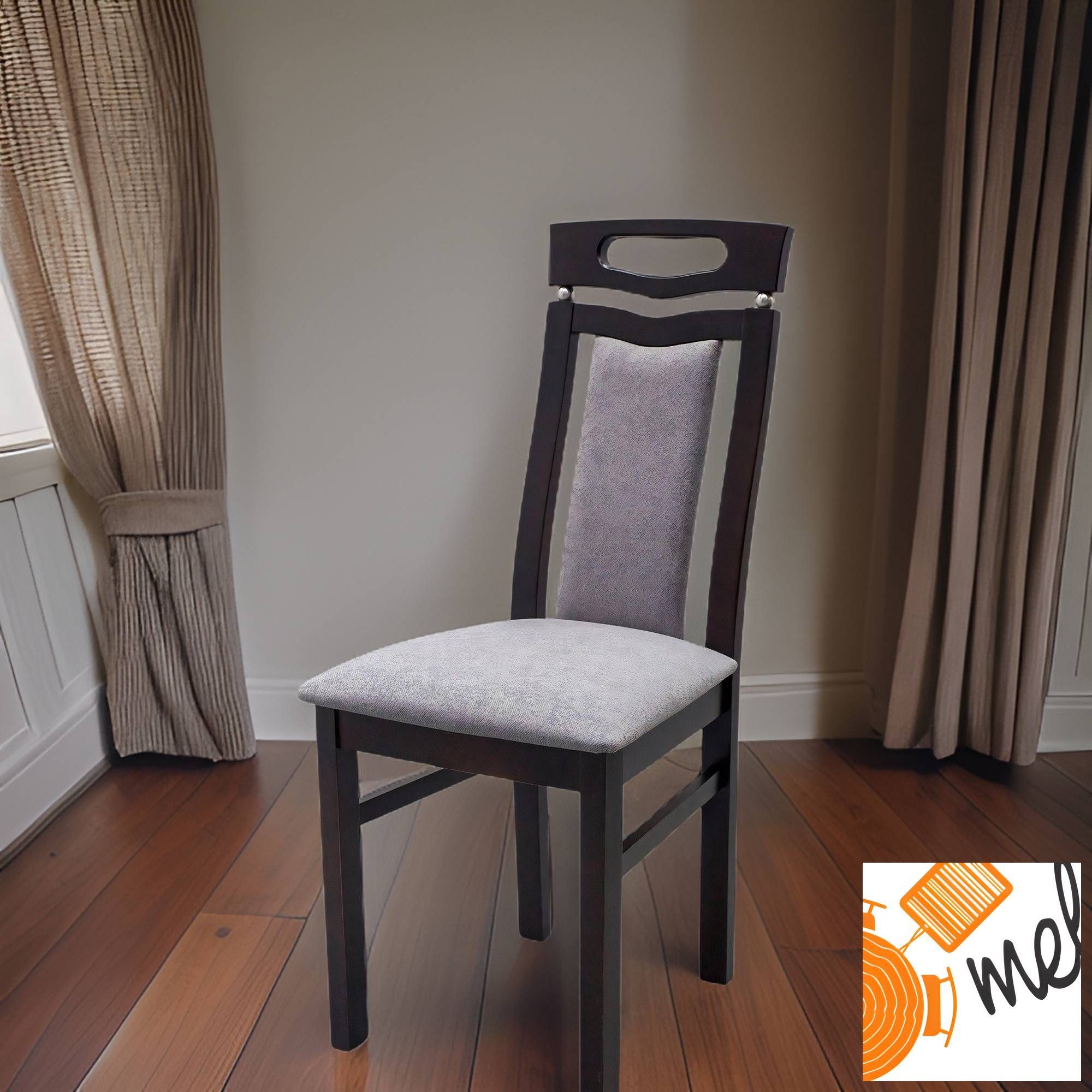 Eleganckie Krzesło K143 Tapicerowane do Salonu - obrazek 4