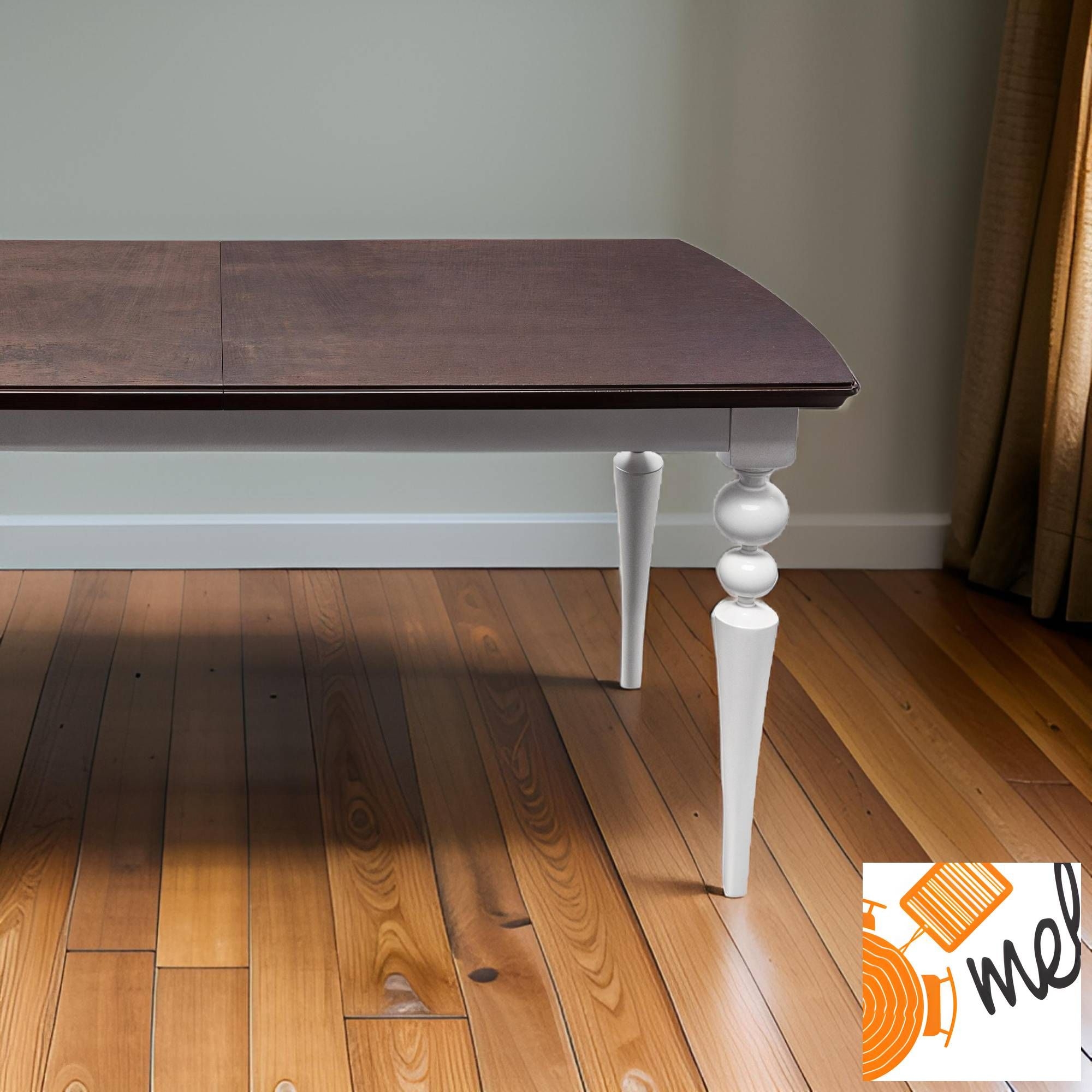 Stół rozkładany nowoczesny z ozdobną nogą – model S31 - obrazek 3