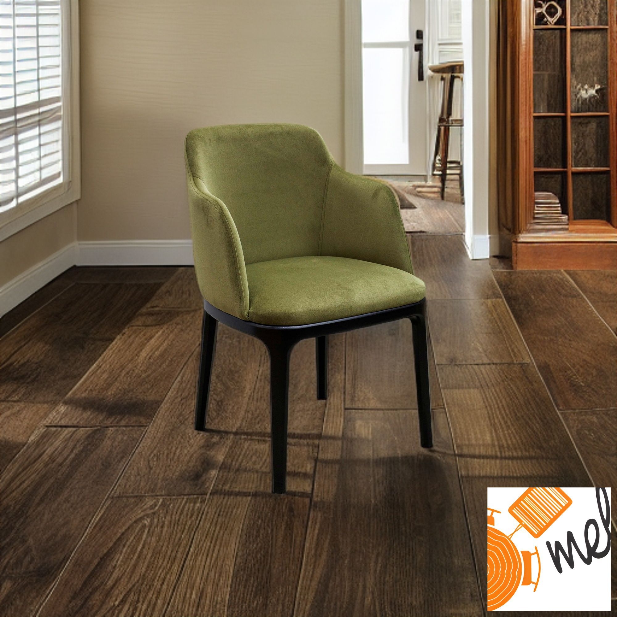 Izabella Fotel - Krzesło K118 Tapicerowane z Podłokietnikami - obrazek 2