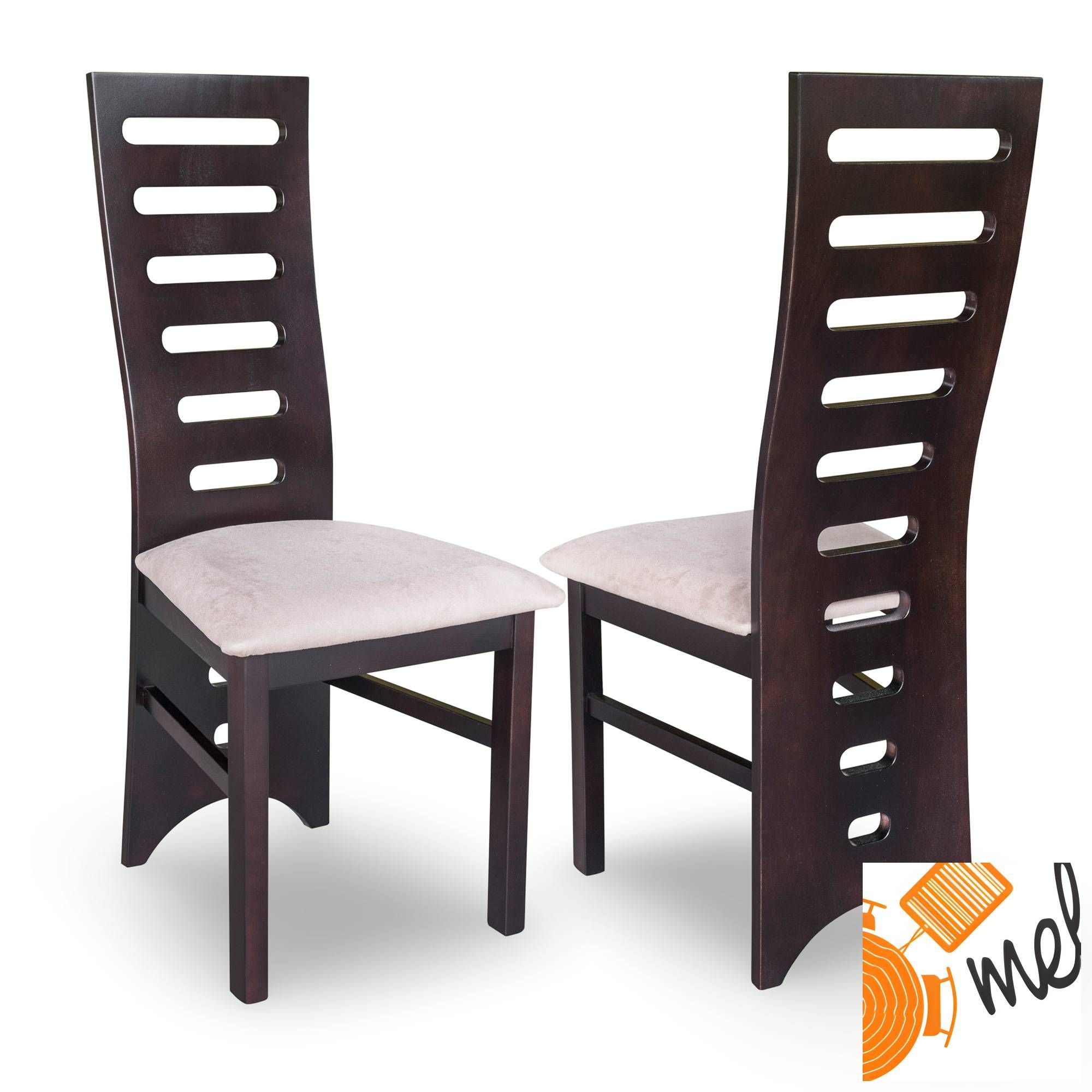 Eleganckie Krzesło K130 z Ażurowym Oparciem