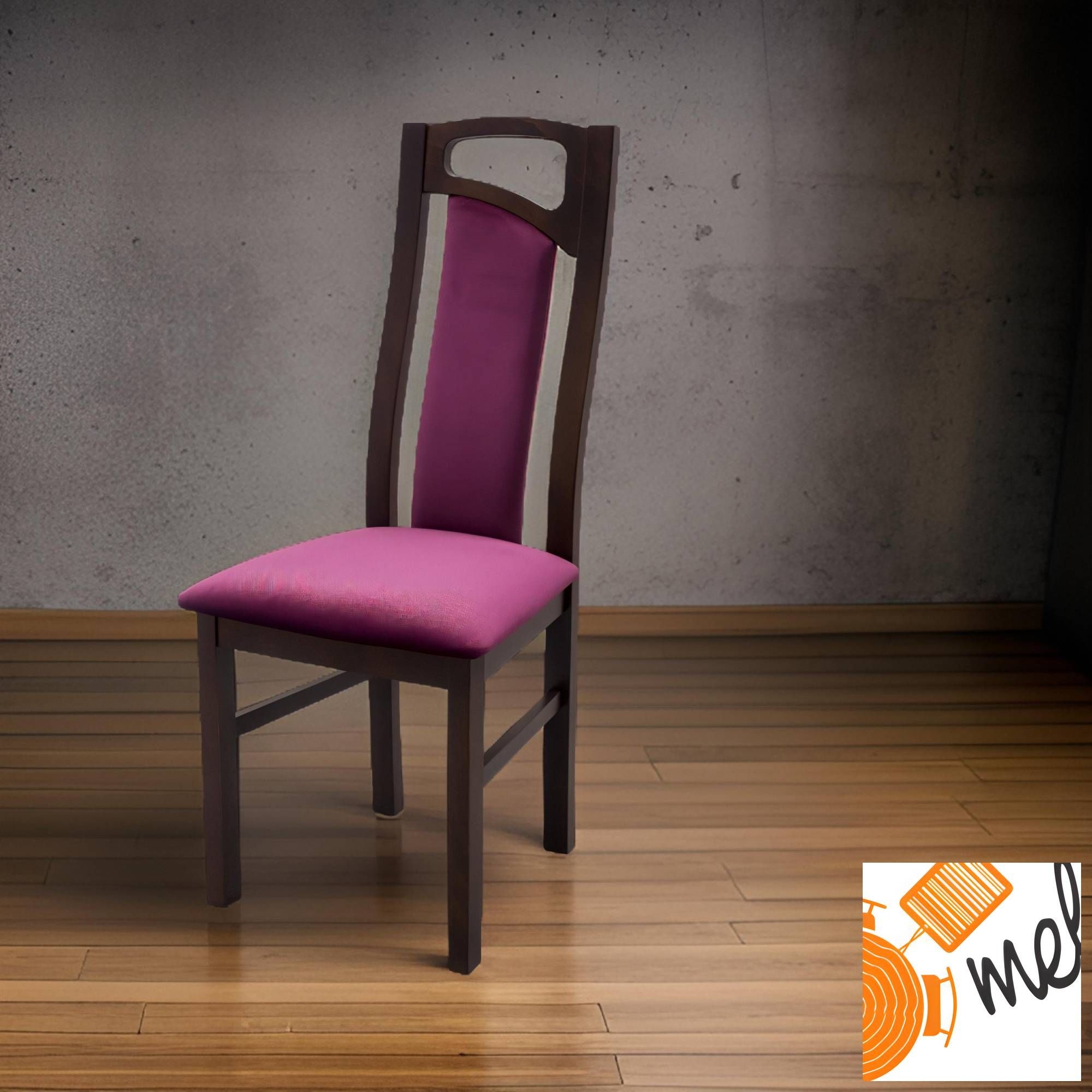 krzeslo k139 drewnaine tapicerowane nowoczesne - obrazek 3