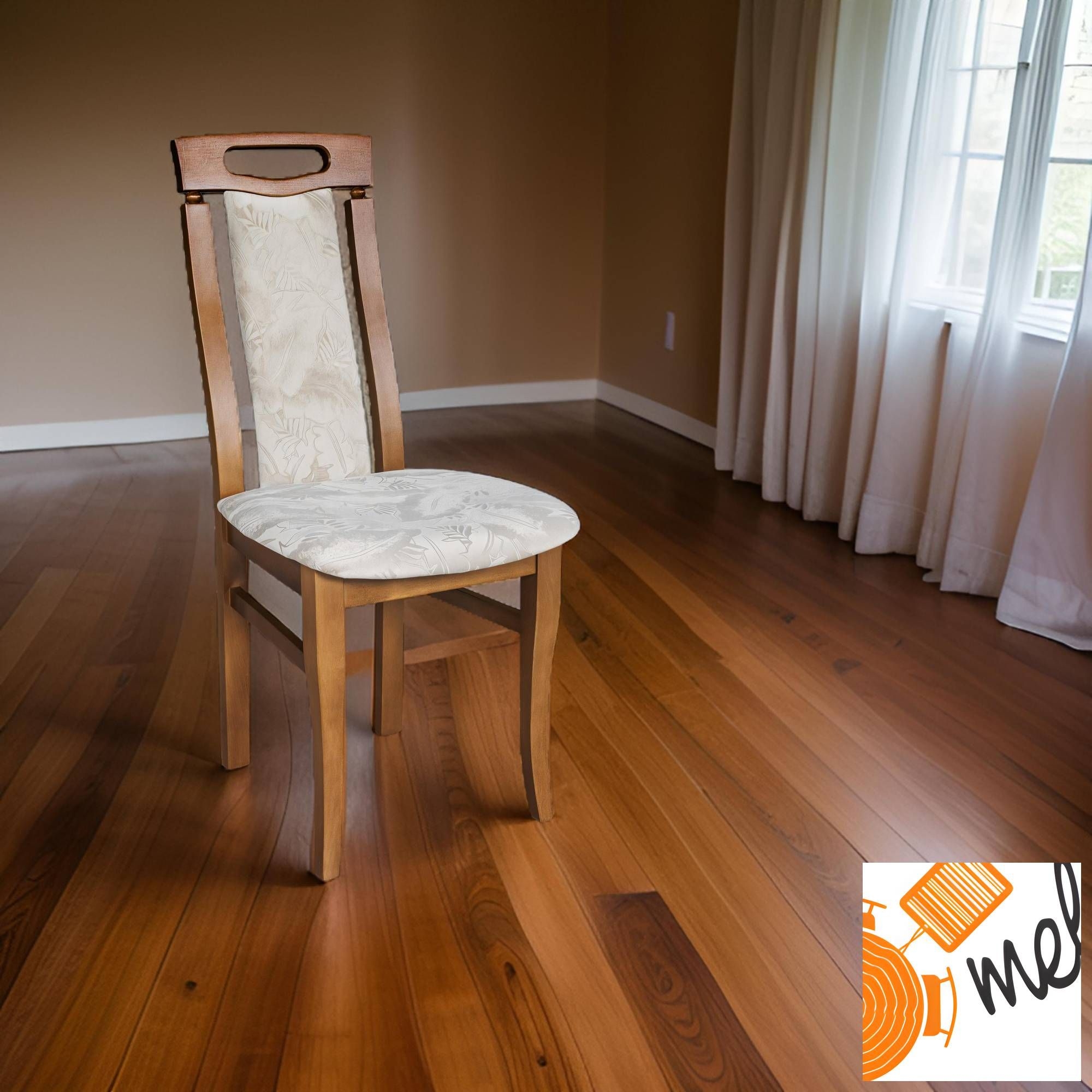 Tapicerowane Krzesło Drewniane K145 Jadalnia i Salon - obrazek 2