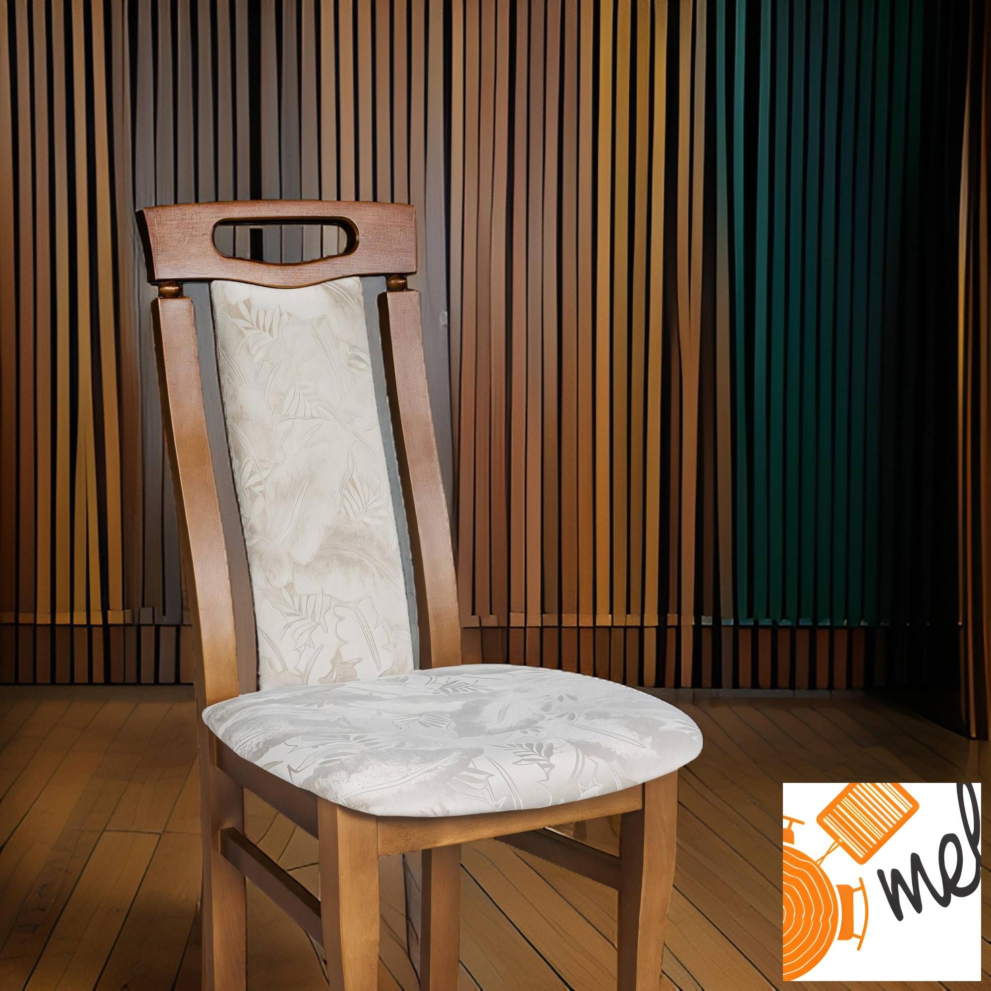 Tapicerowane Krzesło Drewniane K145 Jadalnia i Salon - obrazek 3