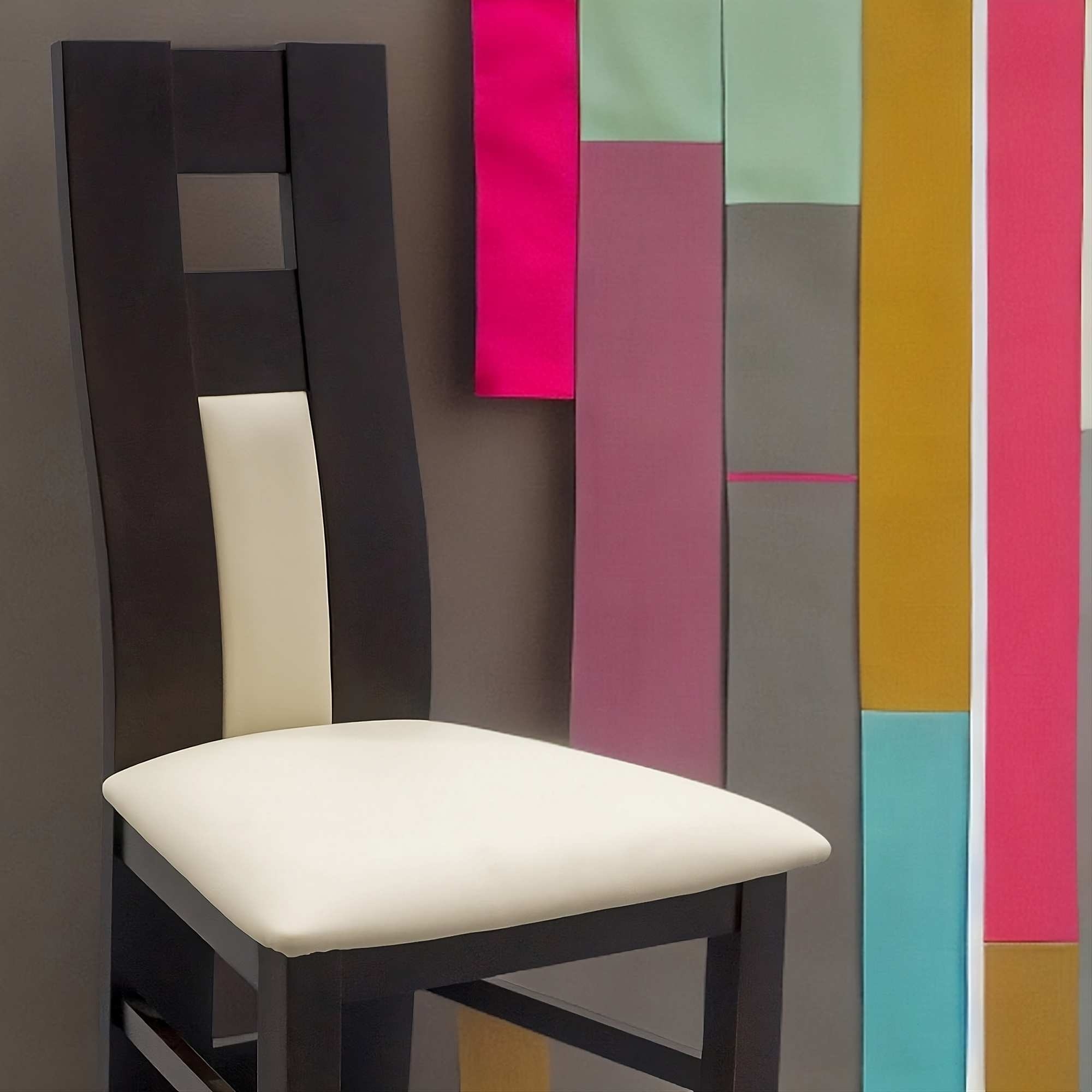 Nowoczesne krzesło K150 drewniane i tapicerowane - obrazek 3