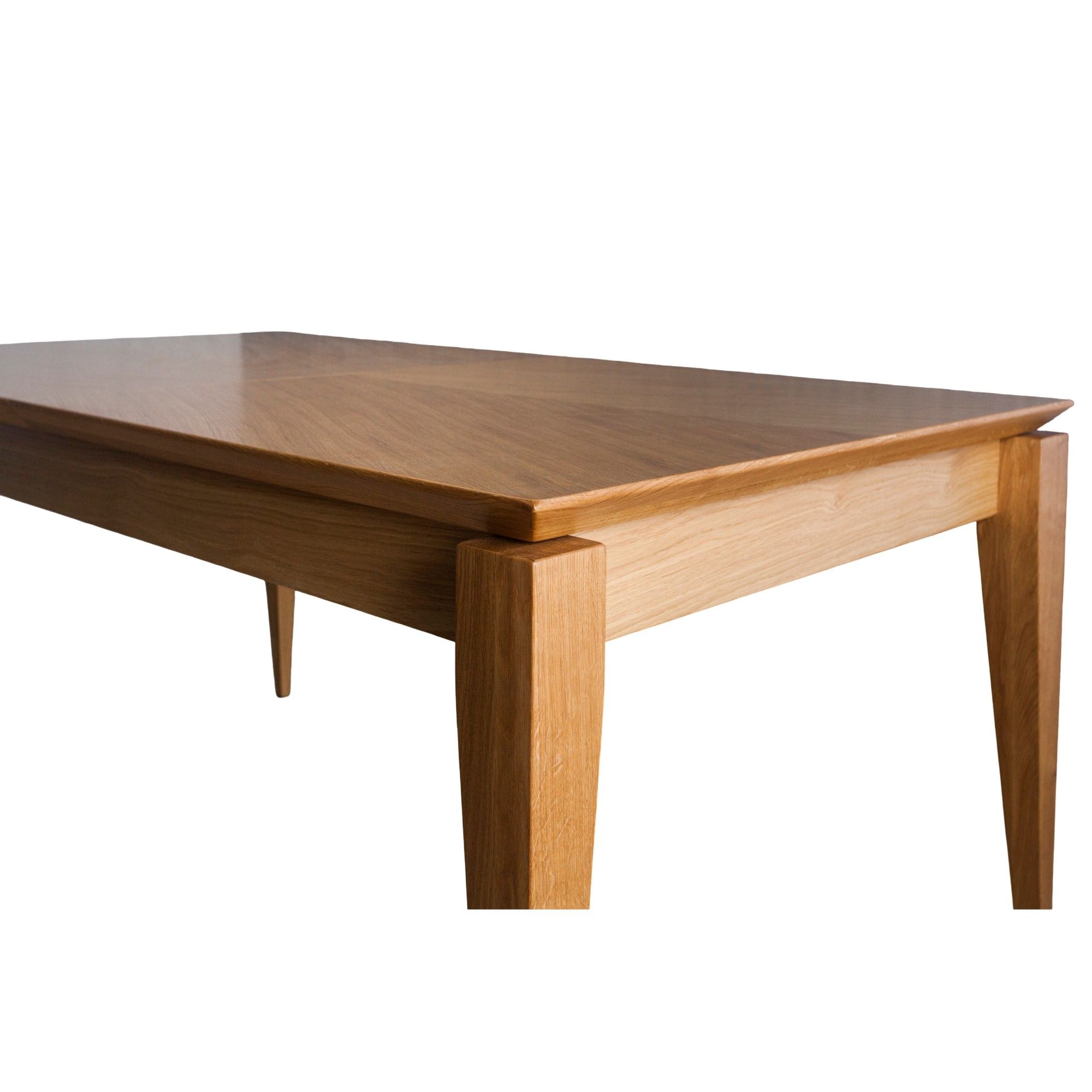 Stół dębowy rozsuwany blat Jodełka styl skandynawski