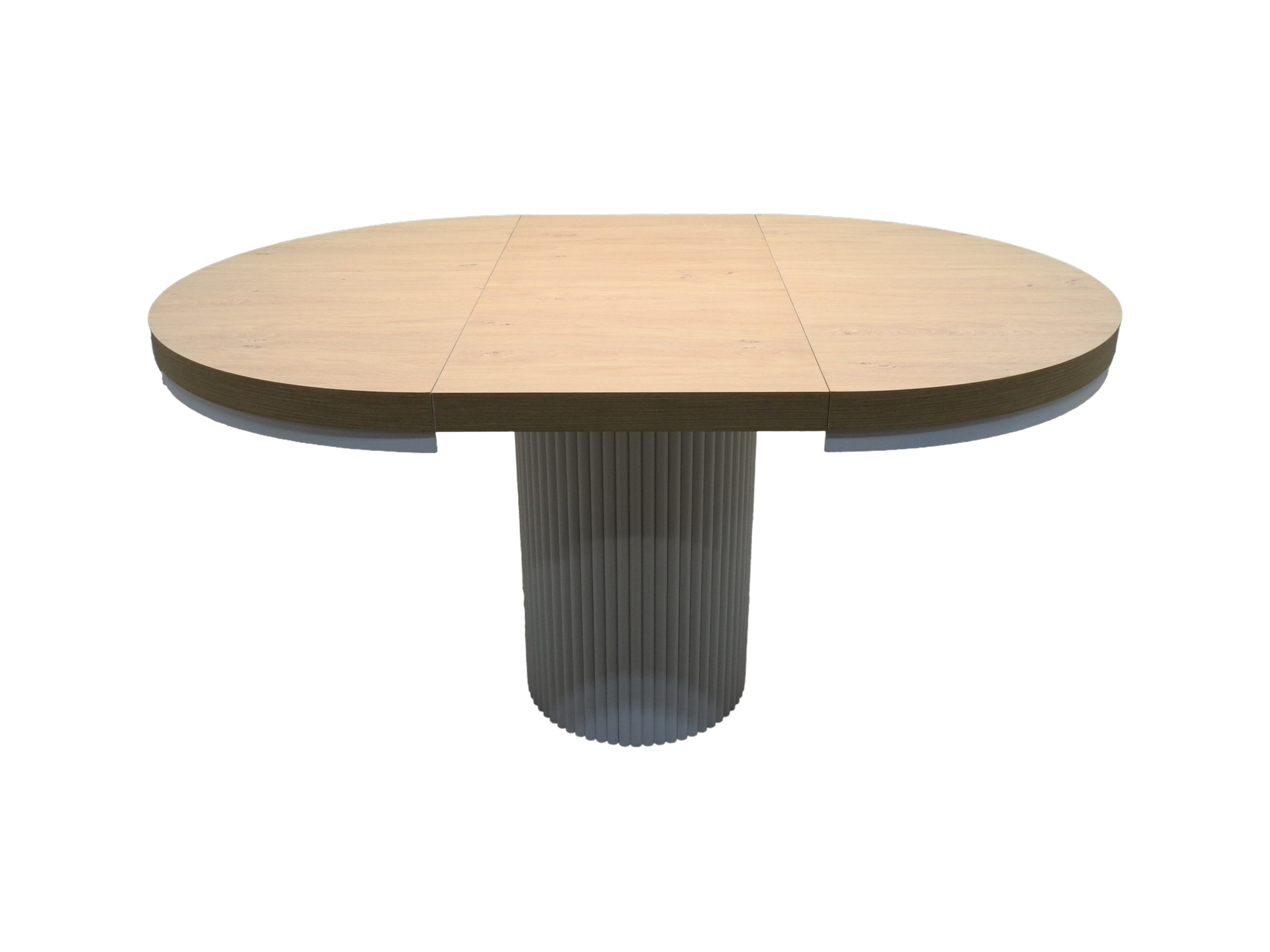 Stół rozkładany okrągły z centralną nogą typu kolumna – model S99