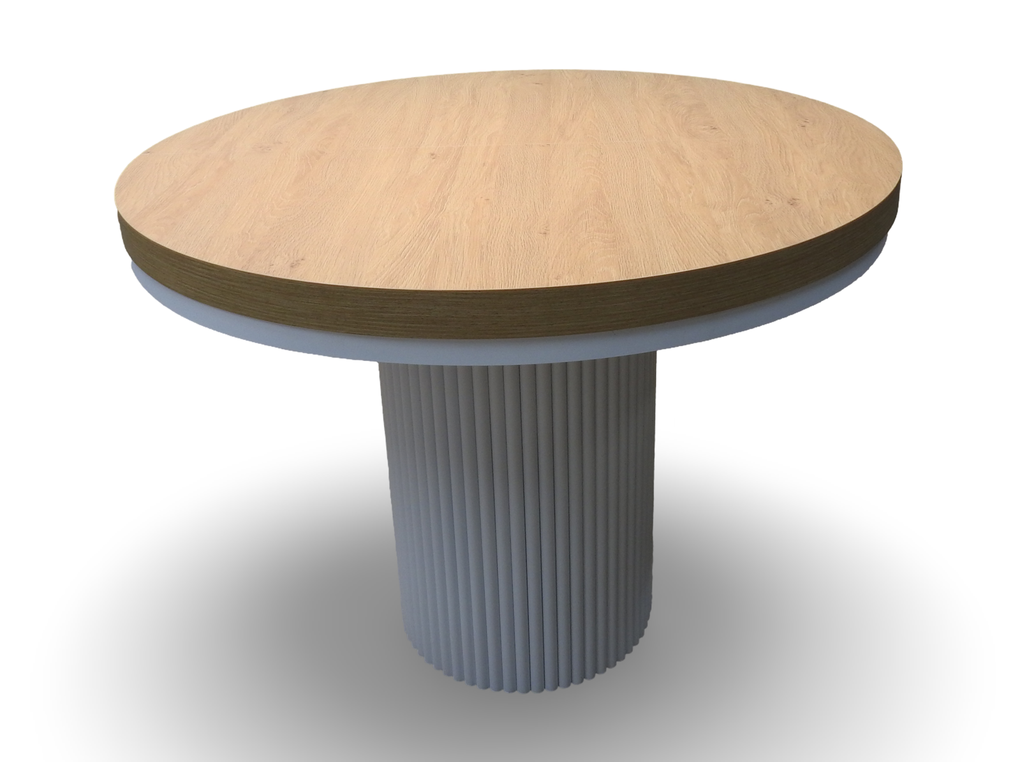 Stół rozkładany okrągły z centralną nogą typu kolumna – model S99 - obrazek 2