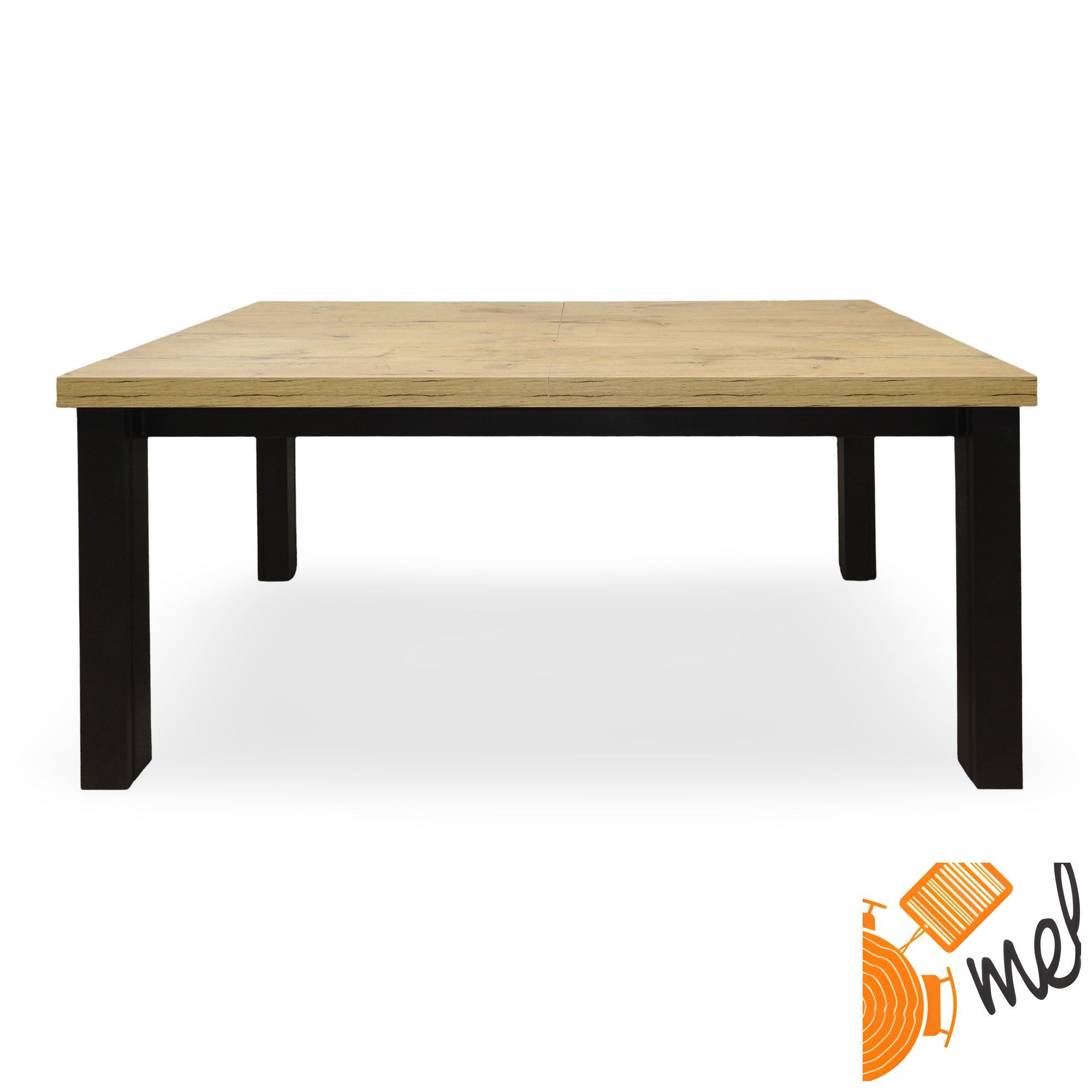 Stół rozkładany loftowy 8 NÓG XXL nogi metalowe