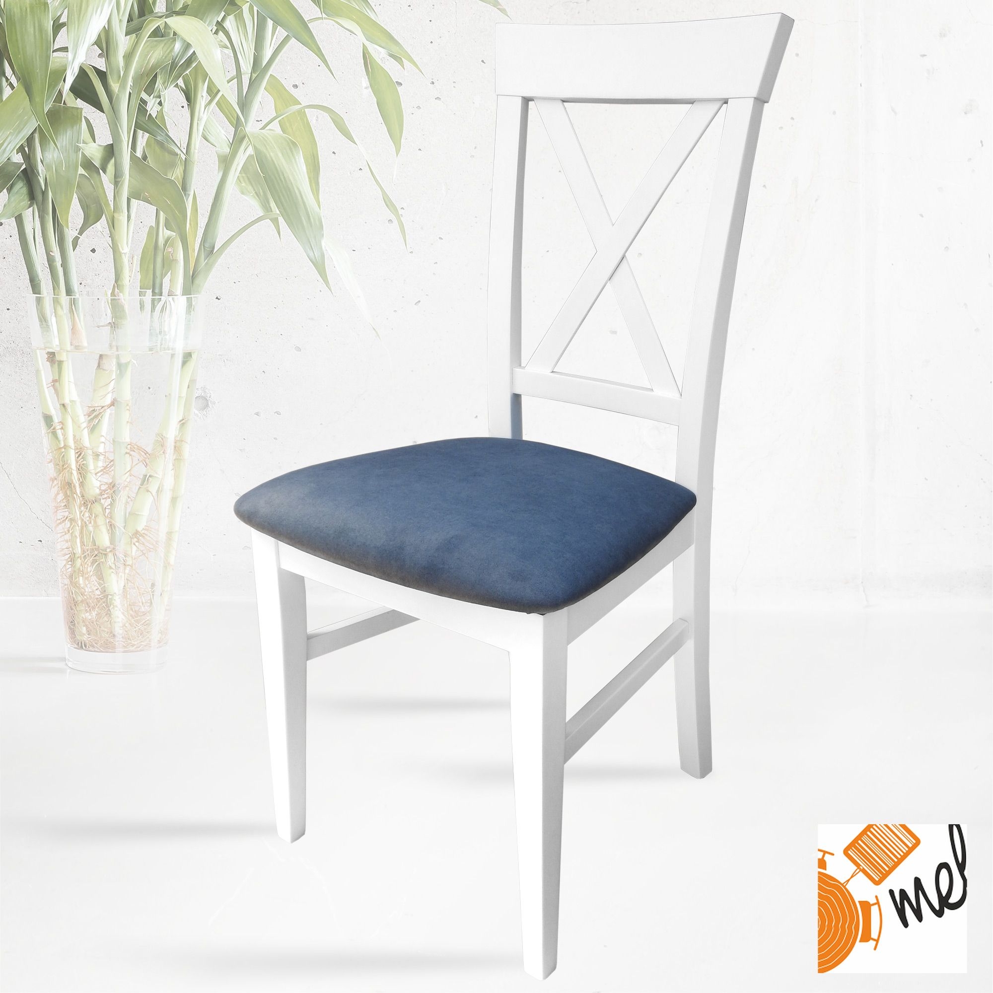 Wygodne krzesło K140-TS z tapicerowanym siedziskiem - obrazek 3