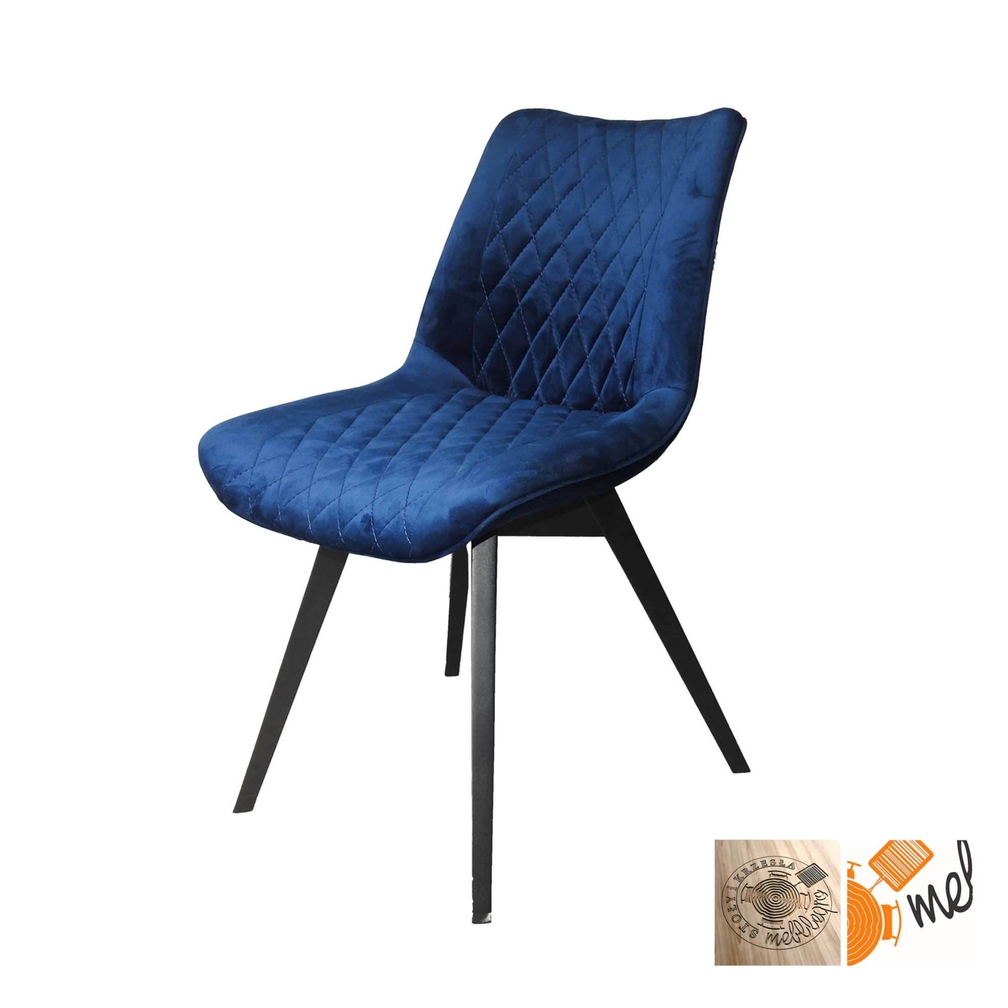 Wygodne Krzesło K182 Tapicerowane Skandynawskie