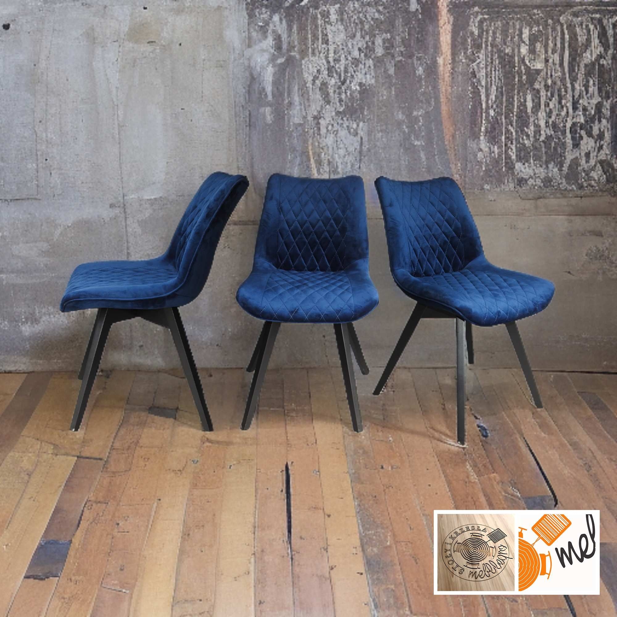 Wygodne Krzesło K182 Tapicerowane Skandynawskie - obrazek 5