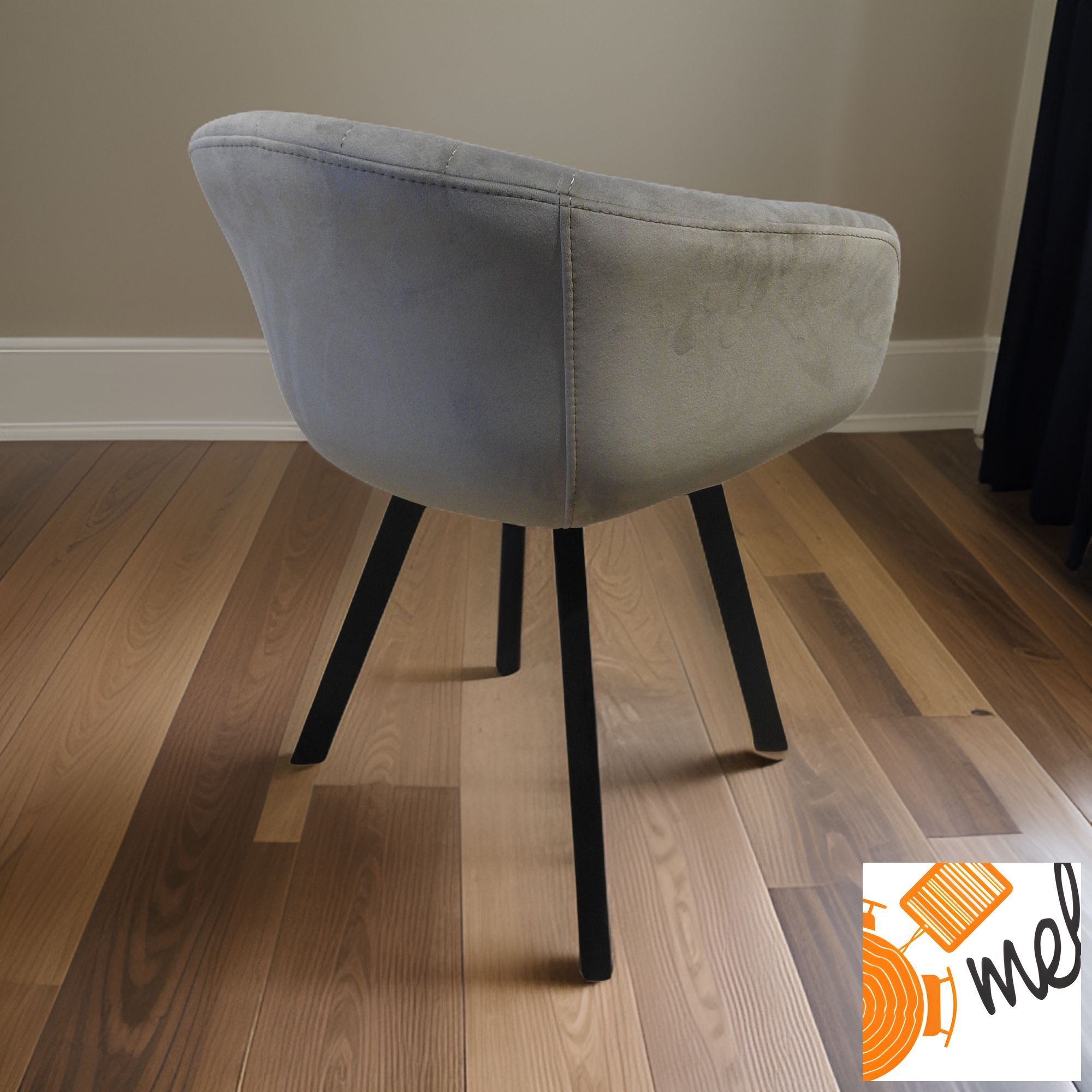 Tapicerowane Krzesło K184 Muszelka Fotelowe - obrazek 4