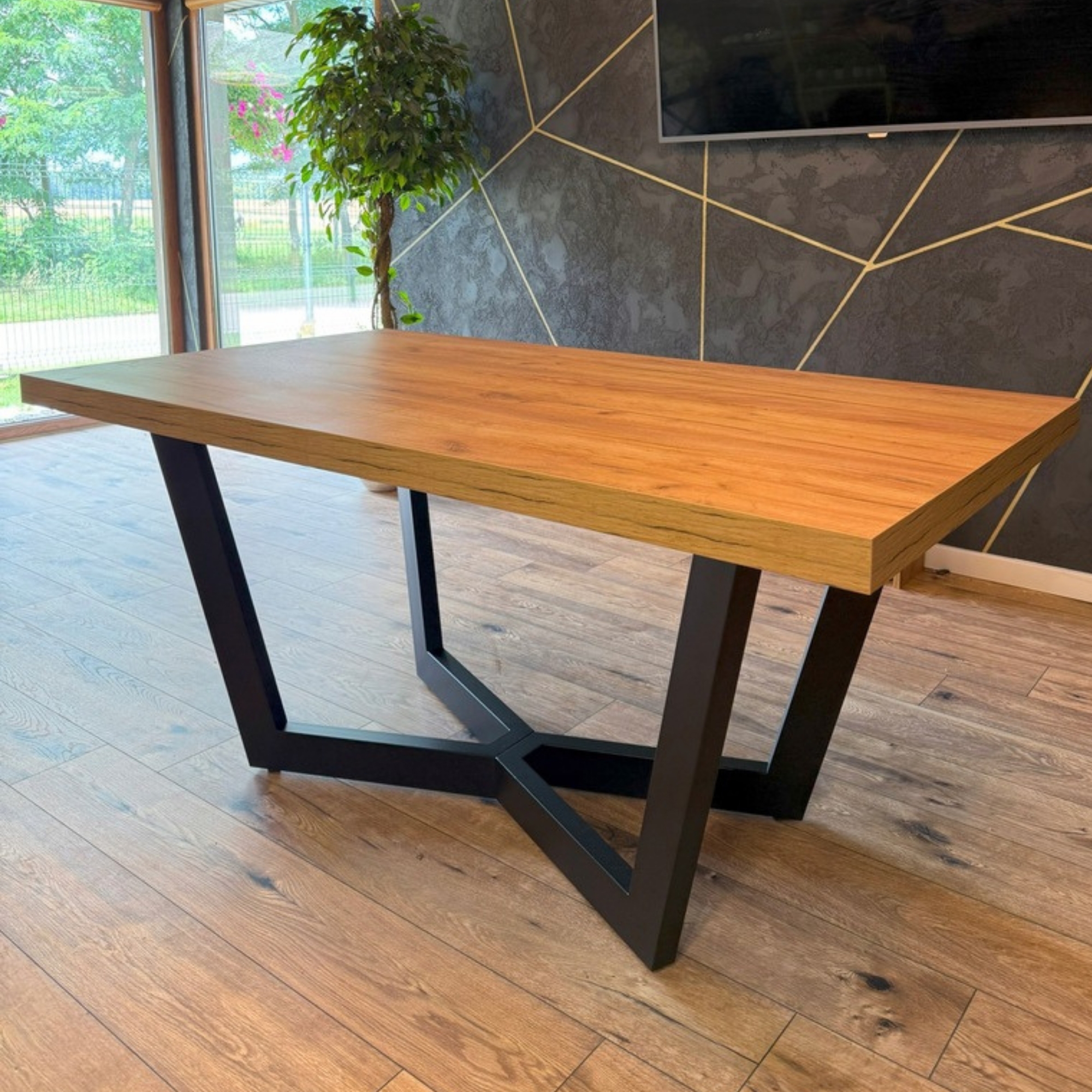 Stół z Krzesłami Zestaw Rozkładany 160/90 Komplet Do Salon Jadalni Kuchni Z62