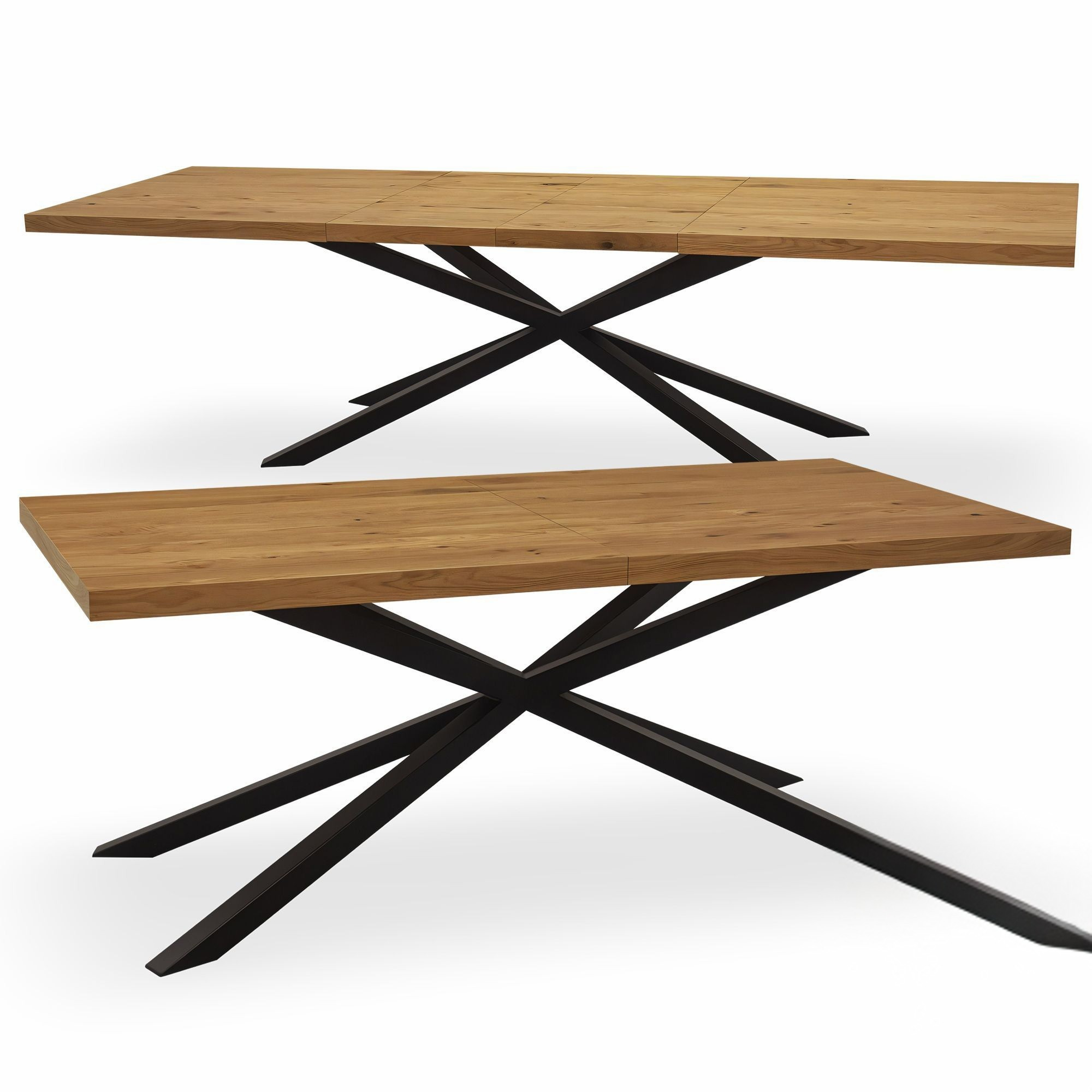 Stół loftowy rozkładany typu Pająk