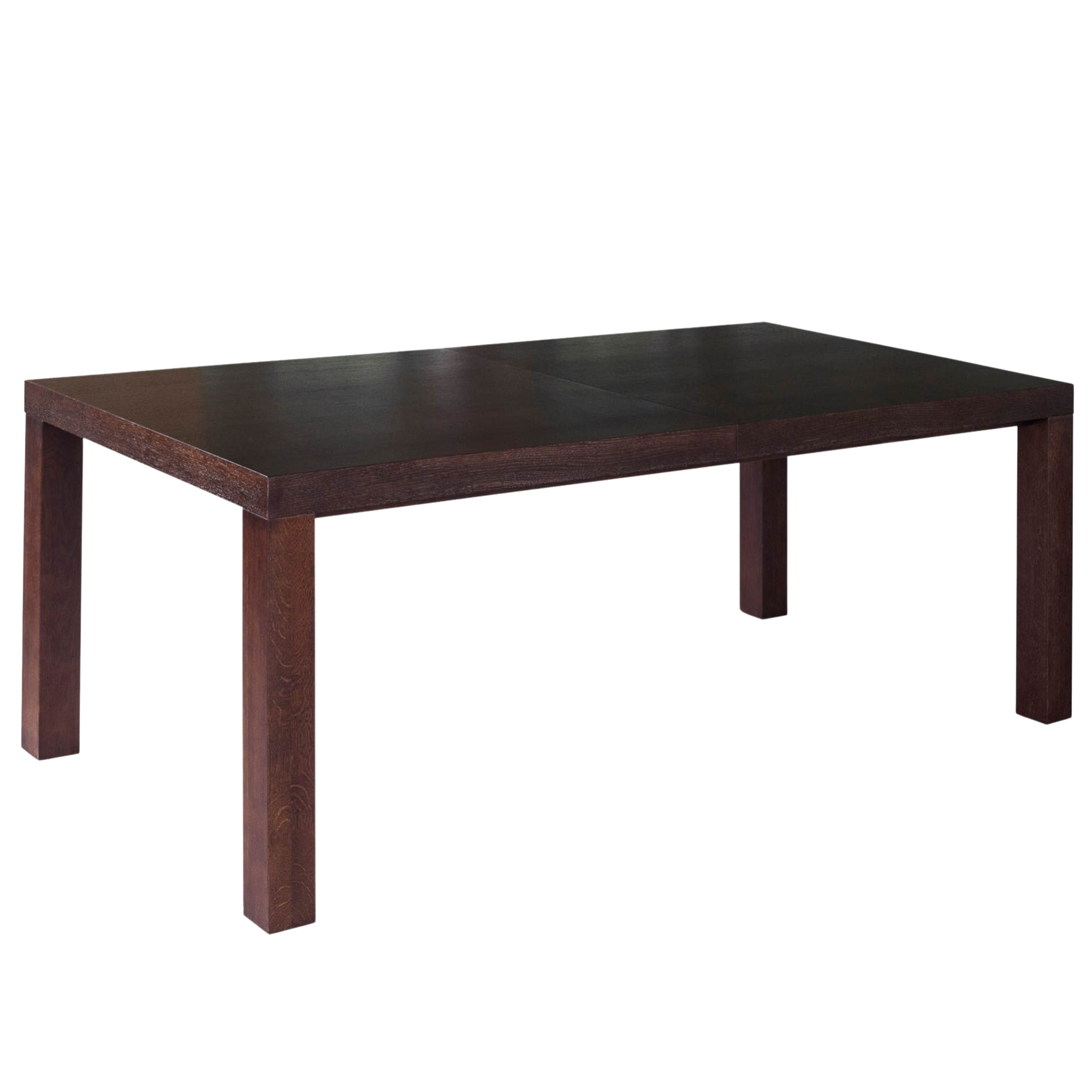 Klasyczny stół rozkładany z forniru dębowego – masywny gruby blat model S59