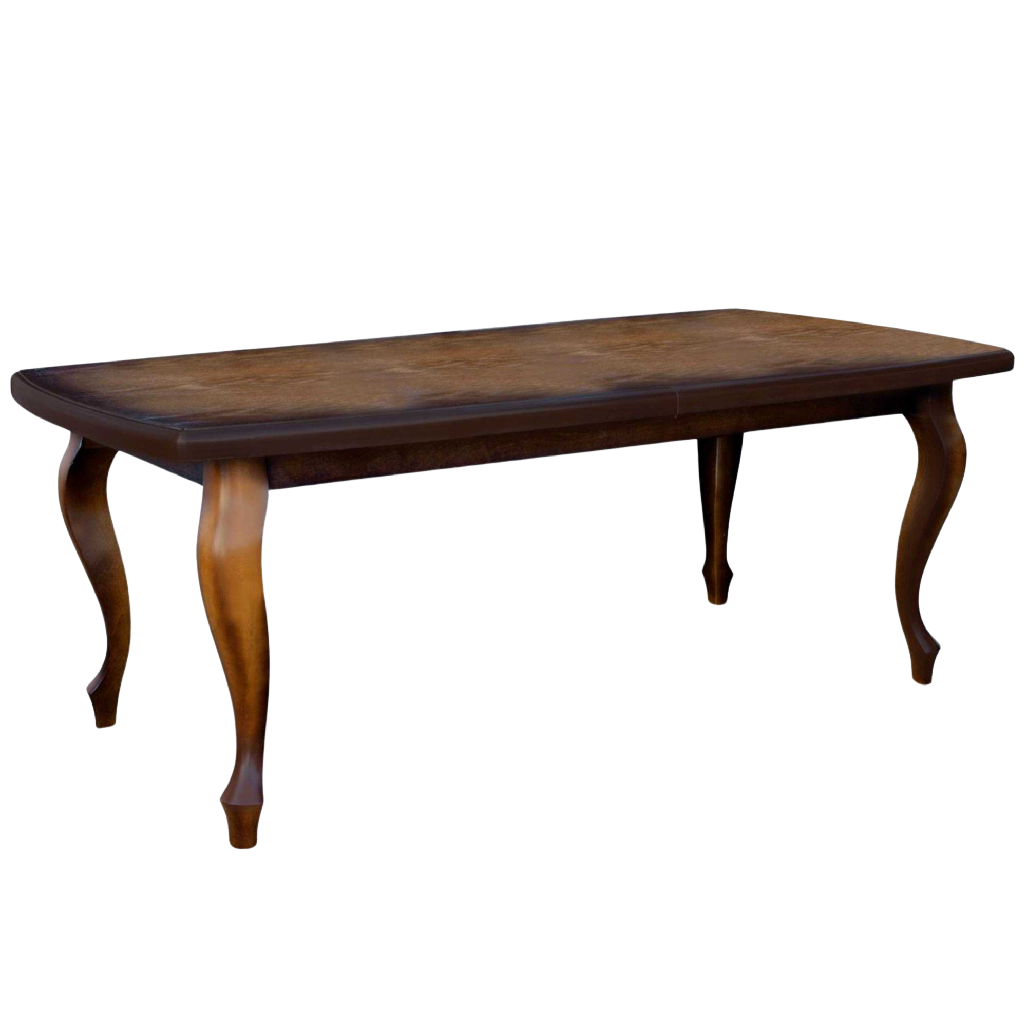 Stół rozkładany typu Ludwik z forniru dębowego – stylowy model S08