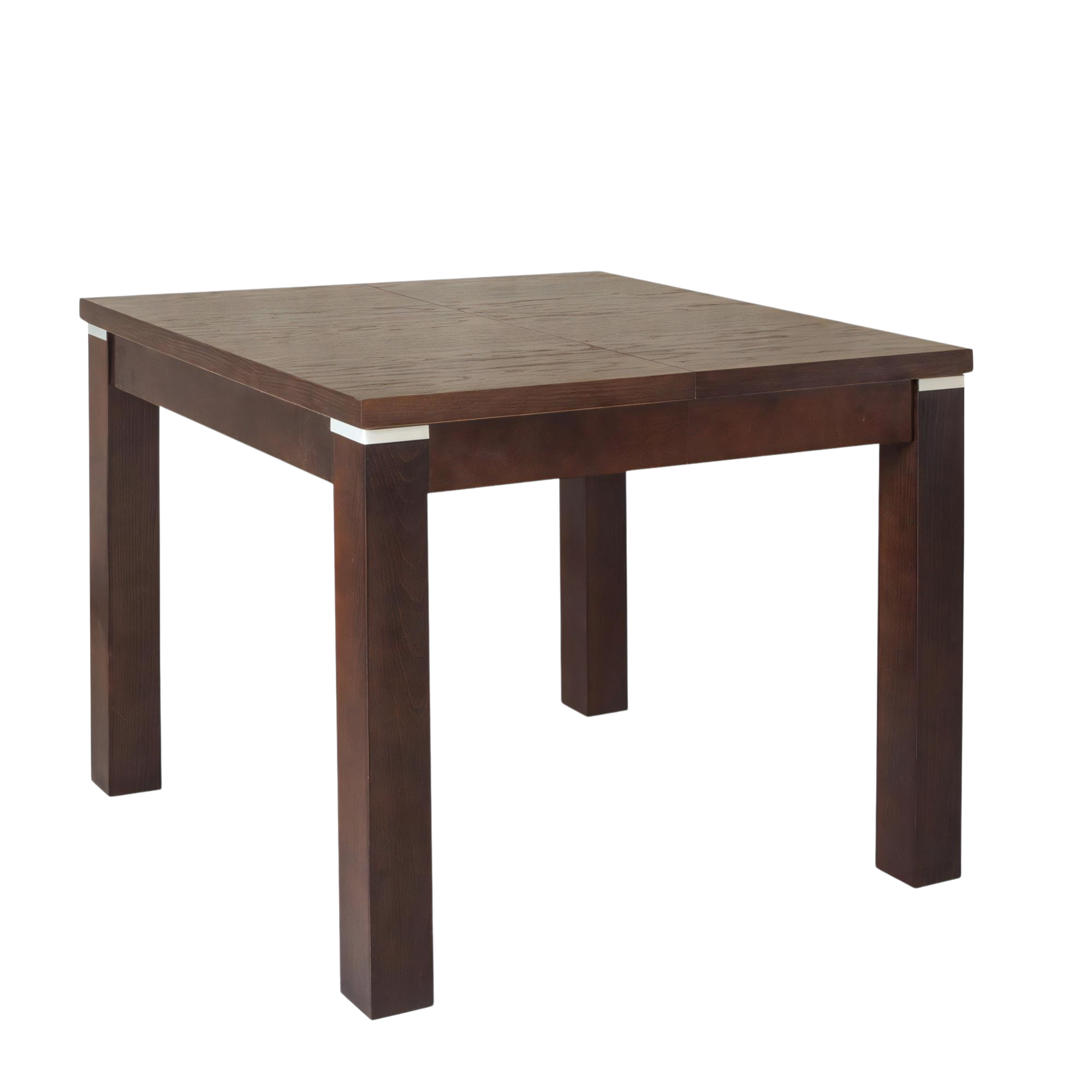 Nowoczesny stół rozkładany kwadratowy z forniru dębowego – model S22