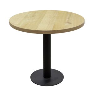 Okrągły stolik loftowy do kawiarni – metalowa noga model S43