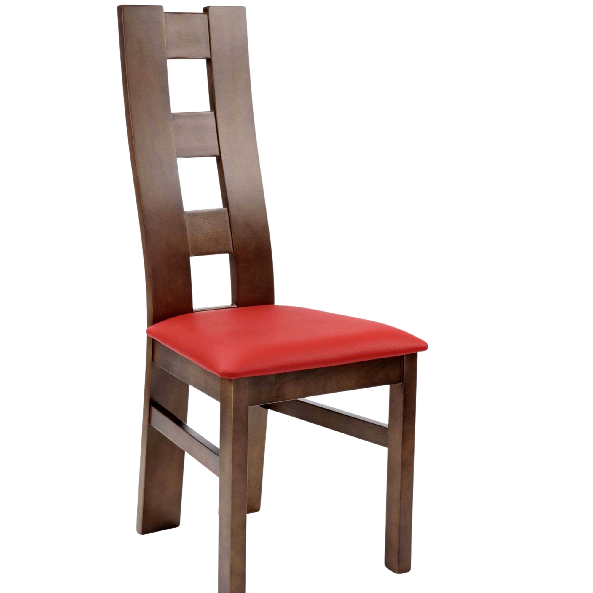 Krzesło drewniane K54 oparcie wysokie kwadraty