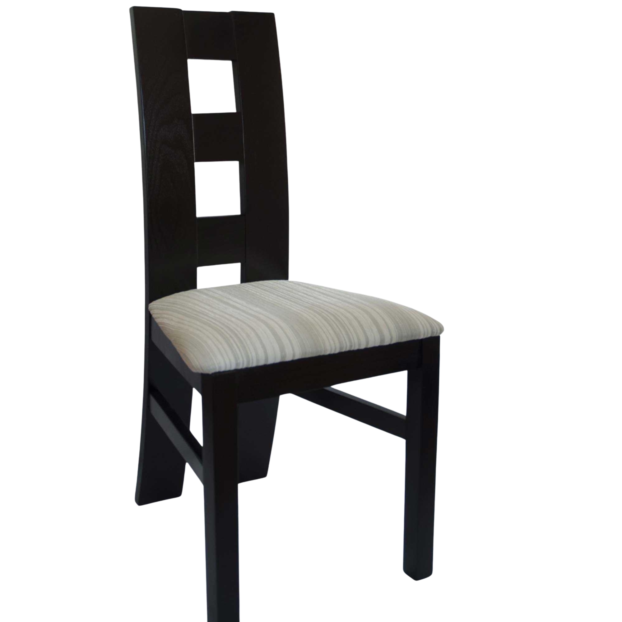 Krzesło drewniane K42 tapicerowane siedzisko