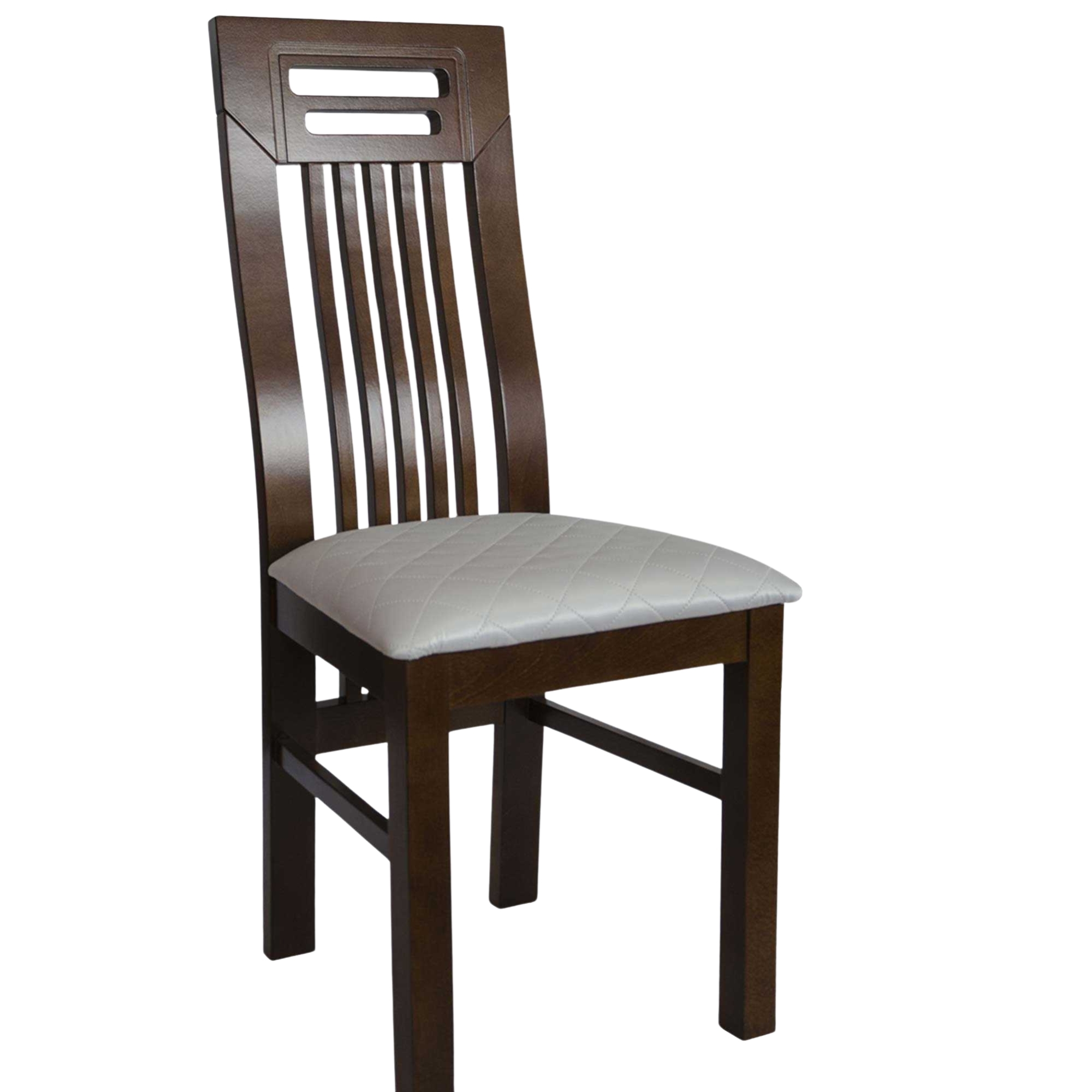 Krzesło drewniane K41 wysokie oparcie szczebelek