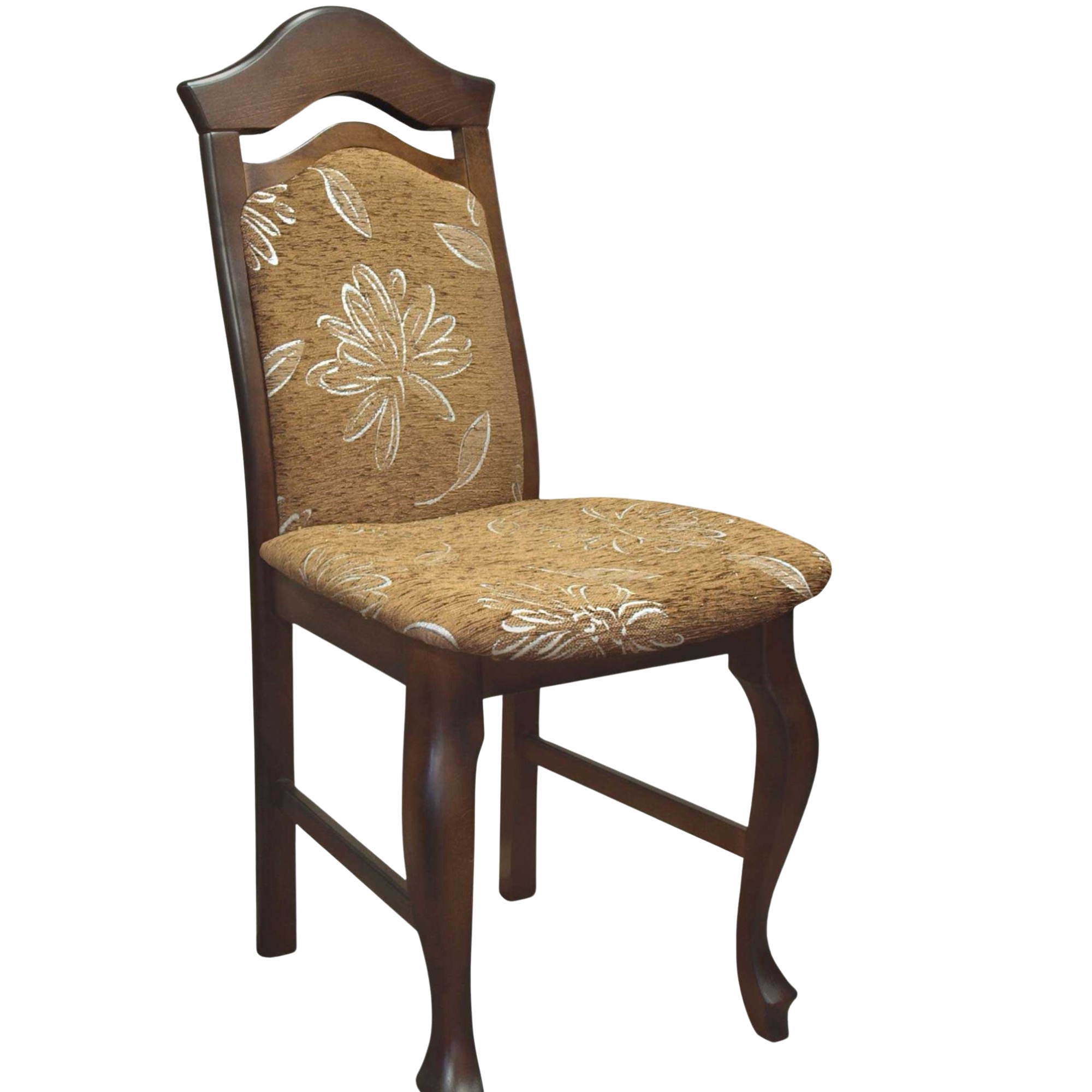 Stylowe krzesło Ludwik K09 tapicerowane siedzisko i oparcie