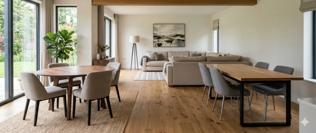 stół okrągły czy prostokątny